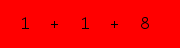 enter the sum of these 3 numbers