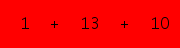enter the sum of these 3 numbers
