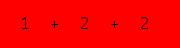 enter the sum of these 3 numbers