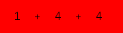 enter the sum of these 3 numbers