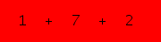 enter the sum of these 3 numbers