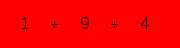 enter the sum of these 3 numbers