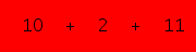 enter the sum of these 3 numbers