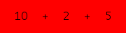 enter the sum of these 3 numbers