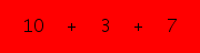 enter the sum of these 3 numbers