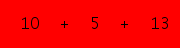 enter the sum of these 3 numbers