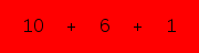 enter the sum of these 3 numbers