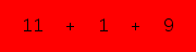 enter the sum of these 3 numbers
