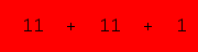 enter the sum of these 3 numbers