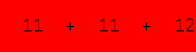 enter the sum of these 3 numbers