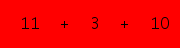 enter the sum of these 3 numbers