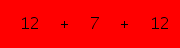 enter the sum of these 3 numbers