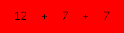 enter the sum of these 3 numbers