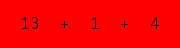 enter the sum of these 3 numbers