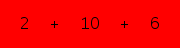 enter the sum of these 3 numbers