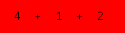 enter the sum of these 3 numbers