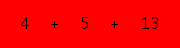 enter the sum of these 3 numbers
