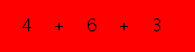 enter the sum of these 3 numbers