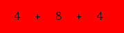 enter the sum of these 3 numbers