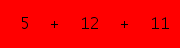 enter the sum of these 3 numbers
