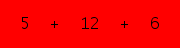 enter the sum of these 3 numbers