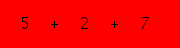 enter the sum of these 3 numbers