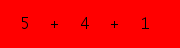 enter the sum of these 3 numbers