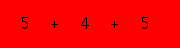 enter the sum of these 3 numbers