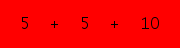 enter the sum of these 3 numbers