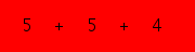 enter the sum of these 3 numbers