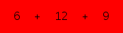 enter the sum of these 3 numbers