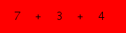 enter the sum of these 3 numbers