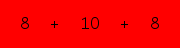 enter the sum of these 3 numbers