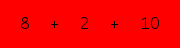 enter the sum of these 3 numbers