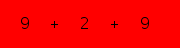enter the sum of these 3 numbers