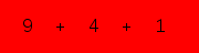 enter the sum of these 3 numbers