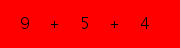 enter the sum of these 3 numbers