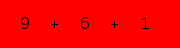 enter the sum of these 3 numbers
